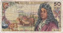 France 50 Francs - Racine - 06-11-1969 - Serial H.149 - P.148