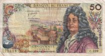 France 50 Francs - Racine - 08-11-1973 - Serial C.229 - P.148