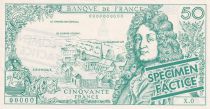 France 50 Francs - Racine - Spécimen factice - Fantaisie