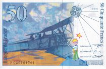 France 50 Francs - Saint-Exupery - 1994 - Letter P - P.157