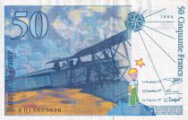France 50 Francs - Saint-Exupery - 1994 - Letter R - P.157