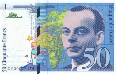 France 50 Francs - Saint-Exup�ry - 1994 - Serial C.020