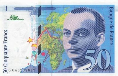 France 50 Francs - Saint-Exupery - 1996 - Serial G.046