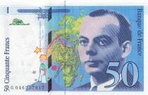 France 50 Francs - Saint-Exupery - 1996 - Serial G.046