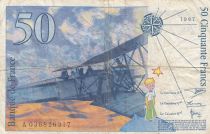 France 50 Francs - Saint-Exupéry - 1997 - Letter A - P.157