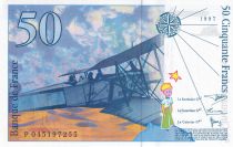 France 50 Francs - Saint-Exupéry - 1997 - Letter P - P.157