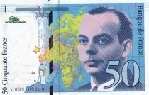 France 50 Francs - Saint-Exup&eacute;ry - 1997 - Letter V - P.157