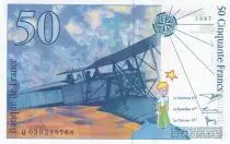 France 50 Francs - Saint-Exupéry - 1997 - Lettre Q - F.73.04