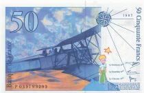 France 50 Francs - Saint-Exupery - 1997 - Serial P.039