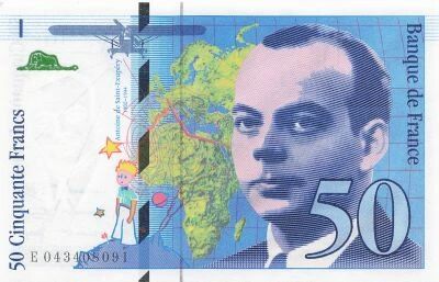 France 50 Francs - Saint-Exup�ry - 1997 - S�rie E.043