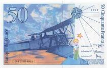 France 50 Francs - Saint-Exup&eacute;ry - 1997 - S&eacute;rie E.043