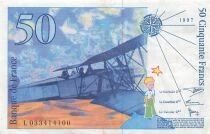 France 50 Francs - Saint-Exupery - 1997 - S&eacute;rie L.033