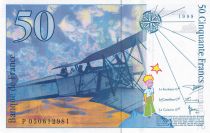 France 50 Francs - Saint-Exupéry - 1999 - Letter P - P.157