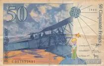 France 50 Francs - Saint-Exup&eacute;ry - 1999 - Lettre E - F.73.05