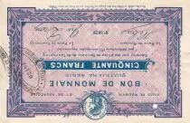 France 50 Francs - Ville -  Roubaix-Tourcoing - 4éme Série - 5029