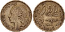 France 50 Francs  Guiraud - 1954 B Beamont-le-Roger