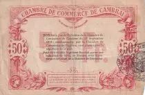 France 50 Francs- Ville - Cambrai  - 15-09-1914 - 5ème Série