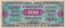France 50 Francs American printing - 1944 - Without serial - 7118822