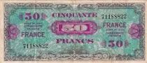 France 50 Francs American printing - 1944 - Without serial - 7118822