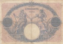 France 50 Francs Blue and Pink - 1901