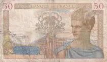 France 50 Francs Ceres -  16-02-1939 - Serial K.9729 - P.81
