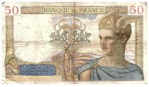 France 50 Francs Ceres - 15.04.1937 - Serial N.5990 - Fay.17.37