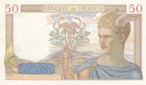 France 50 Francs Ceres - 16-07-1936 - Serial K.4786 - VF to XF