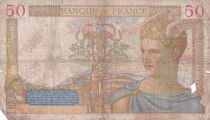 France 50 Francs Cérès - 16-07-1936 - Serial O.4687