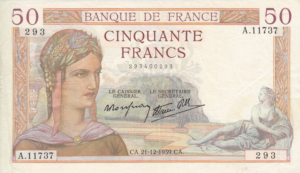 france-50-francs-ceres---21-12-1939---se