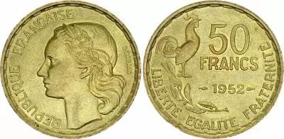 France 50 Francs Guiraud - 1952