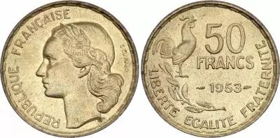 France 50 Francs Guiraud - 1953
