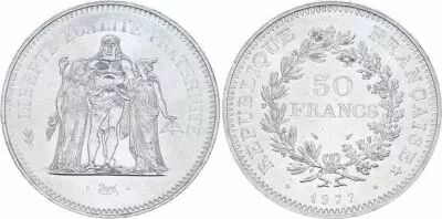France 50 Francs Hercule - 1977