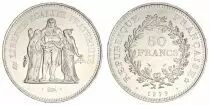 France 50 Francs Hercule France 1979 Argent