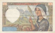 France 50 Francs Jacques Coeur - 08-01-1942 - Série R.159 - TTB