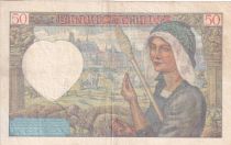 France 50 Francs Jacques Coeur - 11-09-1941 - Série R.117 - F.19.14