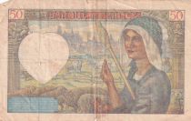 France 50 Francs Jacques Coeur - 11.09.1941 -  Série A.117