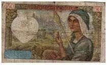 France 50 Francs Jacques Coeur - 13-06-1940 - Serial H.8 - Fay.19.1