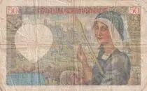 France 50 Francs Jacques Coeur - 13-06-1940 - Serial P.7