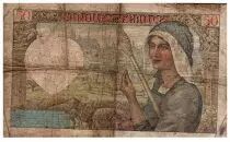 France 50 Francs Jacques Coeur - 13-06-1940 - Serial T.3 - Fay.19.1