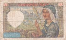 France 50 Francs Jacques Coeur - 13-06-1940 - Série U.7