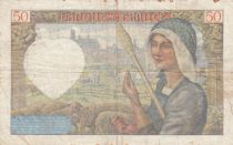 France 50 Francs Jacques Coeur - 13-06-1940 Série W.10 - TB