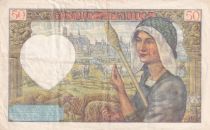 France 50 Francs Jacques Coeur - 15-05-1942 - Série O.170