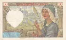 France 50 Francs Jacques Coeur - 17-04-1941 - Serial C.57 - P.93