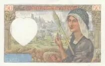 France 50 Francs Jacques Coeur - 18-12-1941 - Serial U.149