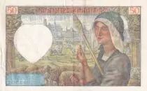 France 50 Francs Jacques Coeur - 20-11-1941- Serial A.141