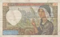 France 50 Francs Jacques Coeur - 20-11-1941- Serial U.141