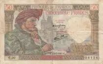 France 50 Francs Jacques Coeur - 23-01-1941 Serial C.30