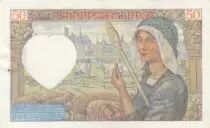 France 50 Francs Jacques Coeur - 23-01-1941 Serial M.29 - VF+