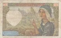 France 50 Francs Jacques Coeur - 24-04-1941 - Serial G.85