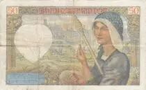 France 50 Francs Jacques Coeur - 24-04-1941 - S&eacute;rie G.68 - TTB